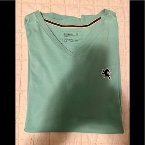Express Jersey V-Neck Shirt Size Large